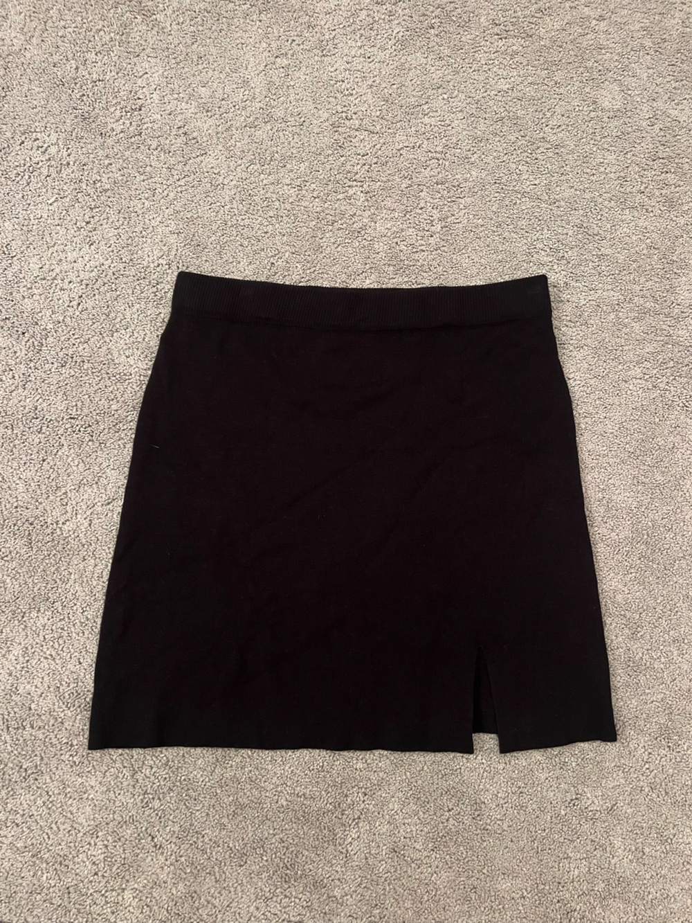 Lavish Black Mini Skirt